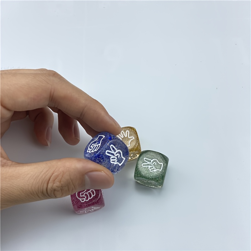 4pcs Set of High-Quality Dice for Game Entertainment